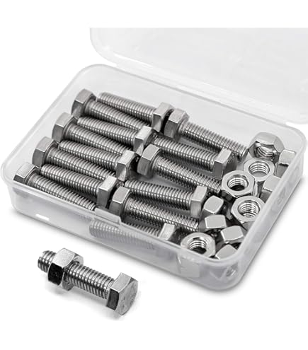 Asta Filettata M8 X 80mm Acciaio Inox 304 - 10 Pezzi Per Fissaggi E Montaggi - Foto 6