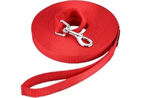 HAPPY HACHI pleciona smycz dla psa, długa lina nylonowa, smycz szkoleniowa dla zwierząt domowych