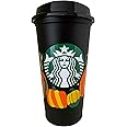 STARBUCKS Halloween Pumpkin Reusable Travel Mug/Cup/Tumbler Grande Medium, 16oz 473ml