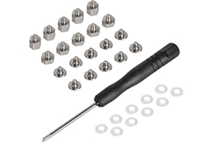 SILVERSTONE TECHNOLOGY SilverStone SST-CA03 - Kit de vis pour ordinateur PC pour montage sur carte mère M.2 SSD, supporte les cartes mères ASUS et MSI