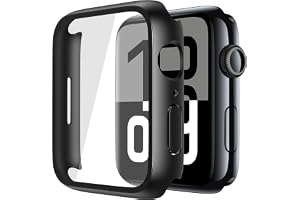 Misxi 2-Pack Case with Screen Protector for Apple Watch Series 11/10 46mm | Hard PC Cover with Tempered Glass for Apple Watch 11/10, Anti-Scratch Ultra-Thin Protection, Black