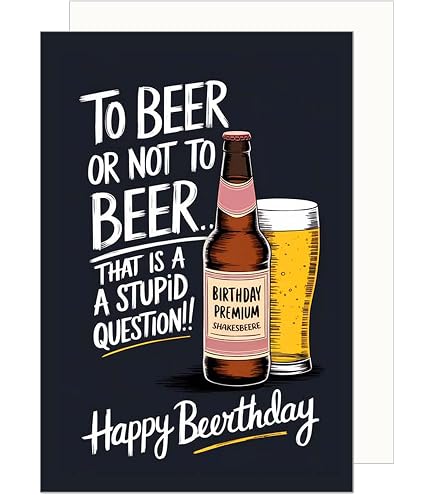 Biglietto Di Auguri Edition Seidel Quadrato | Buon Compleanno Divertente In Tedesco Per Uomo/donna, Formato 14,5x14,5 Cm Con Busta
