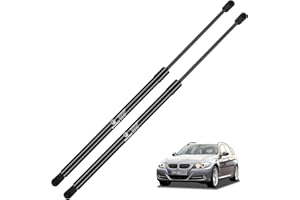 WateryWave 2X Rear Tailgate Struts for BMW 3 Series E91 Touring 2004-2013 Car Boot Gas Springs Black Gas Struts Boot Struts Shock Lift Support Replace #51247127875