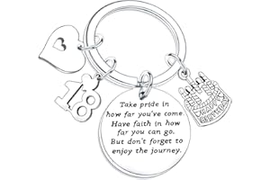 Nfyxcaz Happy Birthday Gifts Birthday Keychains For Women Men Friends Jewellery Presents For Mum Grandmother Teen Girls