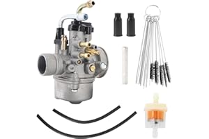Dokili Carburatore Sport Tuning tipo PHBN 17,5 mm con Choke manuale per scooter Minarelli