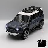 Giffy/Oyuncak Uzaktan Kumandalı Şarjlı Full Fonksiyon Defender Model 27 Mhz Ger&ccedil;ek&ccedil;i Tasarım Drift Atan Jeeep Ara&ccedil; (Mavi)
