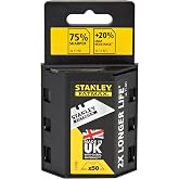 STANLEY FATMAX Multi-Purpose Knife Blade, 50 Piece Set, 4-11-700 | Induction hardened, sharper blade, longer service life and