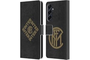 Head Case Designs Licenza Ufficiale Inter Milan Diamante Grafici Custodia Portafoglio in Pelle Compatibile con Samsung Galaxy A55 5G