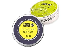 Noseprint Spf 50 Sun Protection Balm For Pets 30 Ml In Tin | Moisturising Sunscreen Dogs And Cat Non-Toxic Formula Paw Nose After Moisturiser