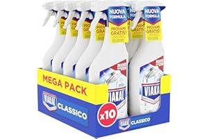 Viakal Classico Spray Per Rimuovere Fino Al 100% Di Calcare Con Tecnologia Anti-gocce