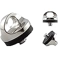 PREMIUM 1/4" Zoll Kamera Befestigungsschraube aus hochfestem Metall | Farbe silber | Adapter-Schraube für Kameragurt Tragegur