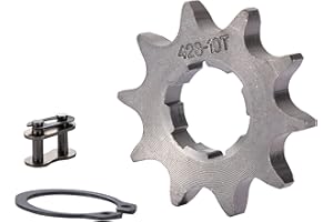 ‎GOOFIT GOOFIT 428 10 T 20mm Motorrad Motor Kettenritzel Kettenräder Ritzel kleines Kettenrad Ersatz für 50cc 70cc 90cc 110cc Motorcycle Dirtbike ATV Quad