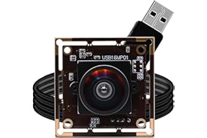 Svpro 16MP USB Kamera für Computer, Weitwinkel Board Kamera für 3D-Drucker,1/2.8" CMOS IMX298 UVC USB2.0 OpenCV LightBurn Kamera,USB-Industriekamera-Modul mit 1m Kabel