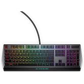 Alienware D&uuml;ş&uuml;k Profilli RGB Oyun Klavyesi AW510K: Alienfx Tuş Başına RGB LED - Medya Kontrolleri ve USB Ge&ccedil;iş - Cherry MX D&uuml;
