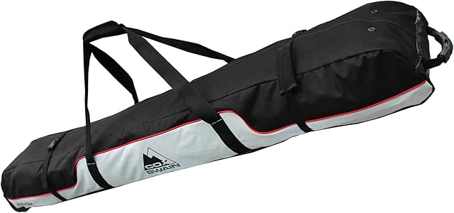 Cox Swain Rollen Snowboard & Ski Bag TITANIUM mit Rollen ...