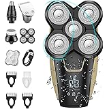 Head Shaver, Cordless Electric Shavers for Men, Type-C USB Head Shavers for Bald Men Perfects Your Needs, IPX6 Waterproof 4 i