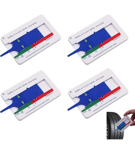 Preciva, Misuratore Digitale Della Profondità Del Battistrada Dello - Foto 9