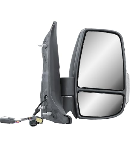 Specchietto Retrovisore Sinistro Per FORD TRANSIT | Convesso Con Vista Grandangolare | Compatibile Con Modelli Bus, Box E Pianale
