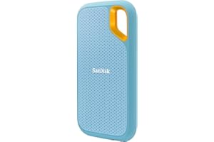 SanDisk 2 TB Extreme Unità SSD Portatile USB-C USB 3.2 Gen. 2, Unità SSD NVMe esterna, fino a 1050 MB/s Resistenza alla polvere e all'acqua classificata
