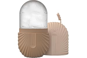 YPLKM Ice Roller, Rodillo De Hielo Facial, Reutilizable Masaje Con Hielo Belleza Facial Cuidado De La Piel Compresa De Hielo Reduce Los Poros, Rodillo Facial Hielo Silicona Para Ojeras, Arrugas