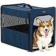 Petsfit Collapsible Large Dog Travel Crate, Portable Soft Dog Kennel Indoor