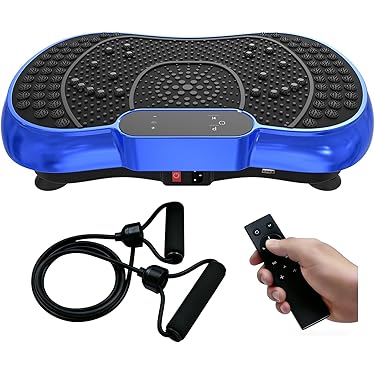 vibration plate amazon uk Power Vibration Plate Vibrating Machine Platform Exercise Body Shaker  Massager main image 0