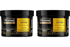 TRESemmé Hårinpackning, Lamellar Shine hårvård för glanslöst och trasselbenäget hår för en glansig salongsfinish, med patenterad Lamellar-teknologi 440 ml 2-pack