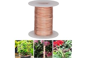 ZDLSDL Copper Wire, Copper Wire Against Snails, Pure Copper Wire, Electroculture Gardening Copper Wire, DIY Jewellery Making, 16 Gauge (1.3 mm) 10 Metres