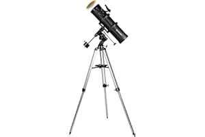 Bresser Spica 130/650 EQ3 - parab. Télescope Newton Carbon design avec Adaptateur pour Smartphone