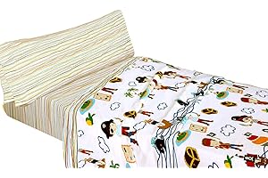 Montse Interiors, S.L. Juego de sábanas (para Cama de 90x190/200, Caribe)