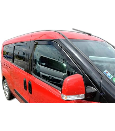 Accessori Auto Adesivi No Fori Acquista L'accessorio Deflettori Aria Per Finestrini Anteriori Per E Professional Online Deflettori Aria Fiat Doblo I 2000-2012