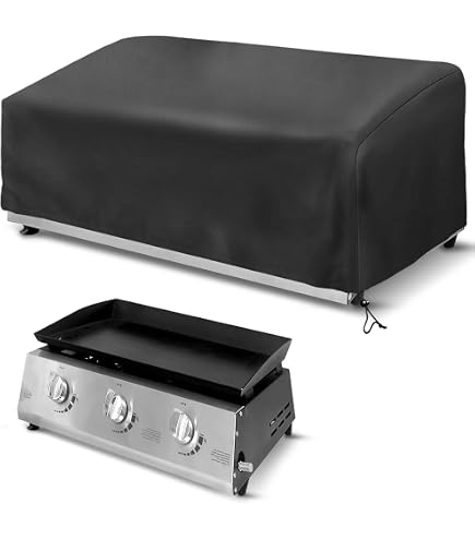 Housse De Protection Pour Plancha/barbecue - Imperméable, Anti-UV, 58x47x23 Cm, Avec Cordon De Serrage - 10