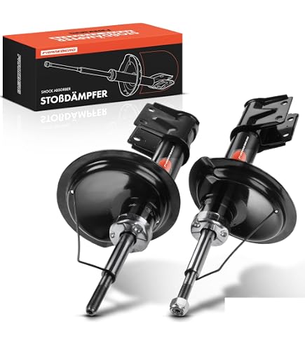 Kit 2 Amortisseurs Avant RIDEX Pour BMW Série 5 E60 - Pression De Gaz, Longueur 407-593 Mm - Essieu Avant