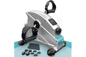 ‎MAXVITALIS maxVitalis Mini Heimtrainer, Leichter Arm- und Beintrainer, Pedaltrainer, ideal für Senioren Aufbau- oder Cardio - Training Zuhause mit Anti Rutschmatte