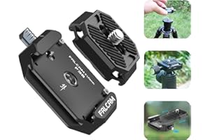 ULANZI F38 Camera Quick Release Plate w 1/4" to 3/8" Screw Thread, Quick Release System QR Plate Camera Tripod Mount Adapter for Sony Canon Monopod DSLR Stabilizer Slider DJI Switch Between Stablizer