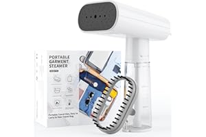 Vpcok Direct Stiratore Verticale 1000W, Ferro da Stiro da Viaggio con 150ml di Serbatoio d'acqua Piccolo e Leggero, Stira Camicie Rimuove Rapidamente le Pieghe, 1,8M di Cavo, per Casa e Viaggi