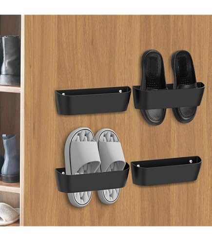 NELLHOMY Organizer Per Scarpe Da Appendere, Con Gancio, Porta Scarpiera - 8