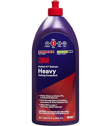3M Perfect-It Gelcoat Light Cutting Polish Wax 946 ml (Gebraucht) in Hofstetten SO für CHF 30