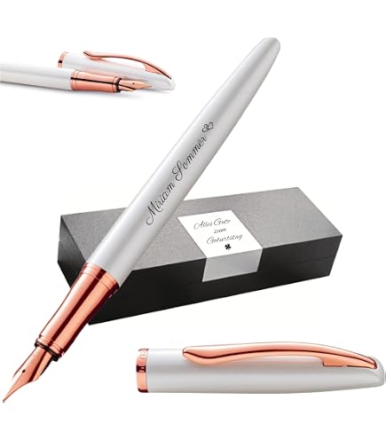 Pelikan Füllhalter Jazz Noble Elegance – Personalisierbar Mit Gravur, In Pink Rose