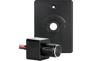 acegoo DC 12V ljusdimmer, 12 volt roterande dimningsbrytare för husbil båt lastbil skåpbil LED-belysning, halogen, glödande