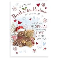 Regal Publishing Weihnachtskarte 'Sohn & Partner' – Hunde Im Auto, 22,9 X 15,2 Cm, Inkl. Umschlag