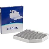 UFI Filters, Active Carbon Cabin Filter 54.168.00, Replacement Cabin Filter, Suitable for Cars, Suitable for Audi and Porsche