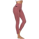 Persit Sportlegging voor dames, met zakken, ondoorzichtige sportbroek, yogabroek, streetwear