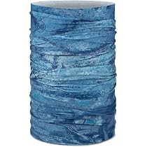 Buff CoolNet UV+ Copricapo Multifunzione Blu: 12 Modi, Protezione Solare UPF 50+, Tessuto Riciclato E Rinfrescante, Per Pesca E Caccia - 2
