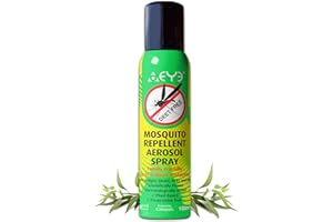 THEYE Mosquito Repellent Aerosol 150ml Spray for Body - 100% Natural Insect Repellent Spray (Deet Free), No Preservatives or Other Harmful Chemicals