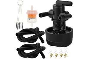 YOFMOO 3-Way Fuel Shut Off Valve Petcock 7052161 Compatible with Polaris Sportsman Magnum Ranger Trail Blazer Boss Worker Xpedition Xplorer 325 330 335 400 425 500 600 700 ATP ATV