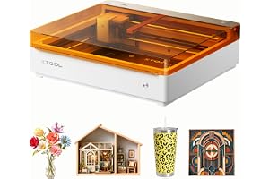 xTool M2 10 W lasergravyrmaskin med dubbel kamera, klass 1 lasergravyr