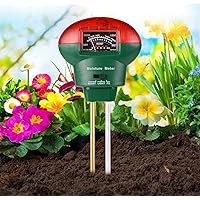 Bearbro 3-in-1 Bodentester,Pflanzen Bodentester Boden Feuchtigkeitsmesser Boden pH Messgerät Lichtstärke Meter…