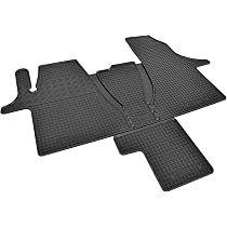Chromemaster | Protection De Pare-Chocs Arrière | Compatible Avec Volkswagen VW T6.1 2015- | Acier INOX Brossé, Argent Mat | Protection De Seuil De Coffre Pour Protéger Votre Voiture Des Rayures