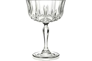 AMANI LIPSTICK RCR Crystal for Fitting Gifts Lot de 6 coupes à champagne en cristal 24 cl